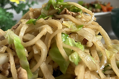 烟火人间之炒饼丝