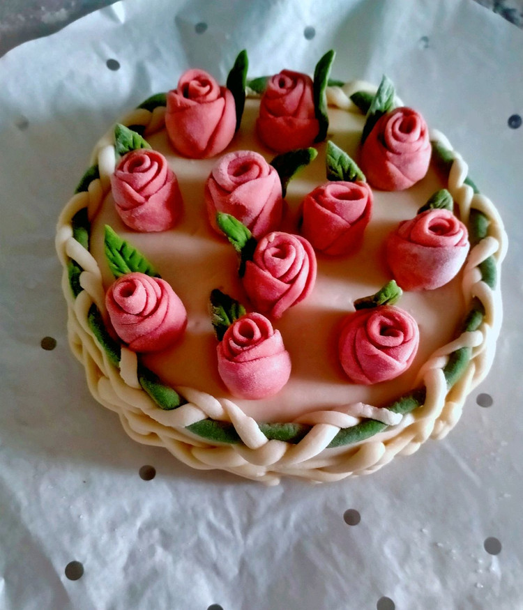 花样馒头，玫瑰花馒头，生日蛋糕馒头！的做法