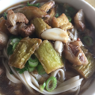 肉丁茄子面