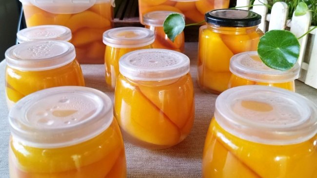 黄桃罐头的做法