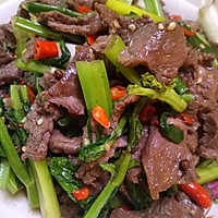 小米椒炒牛肉的做法图解8