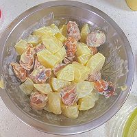 烤肠土豆沙拉的做法图解6