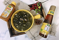 #太太乐鲜鸡汁芝麻香油#韩式海带汤的做法