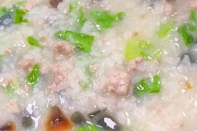 皮蛋瘦肉粥