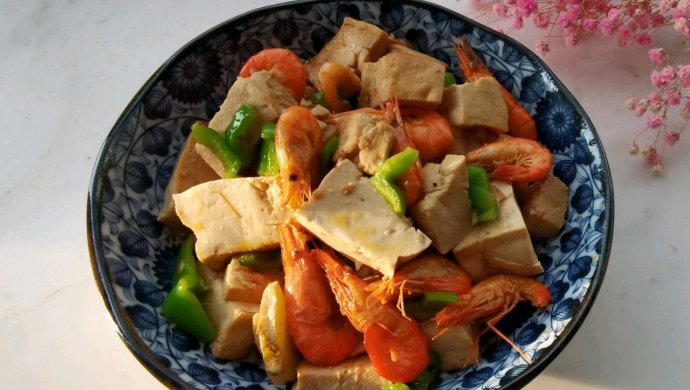 十分钟快手菜——河虾豆腐