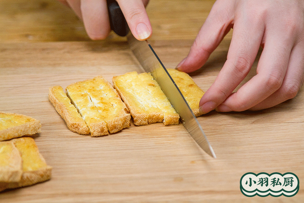 干煸脆皮豆腐的做法图解2