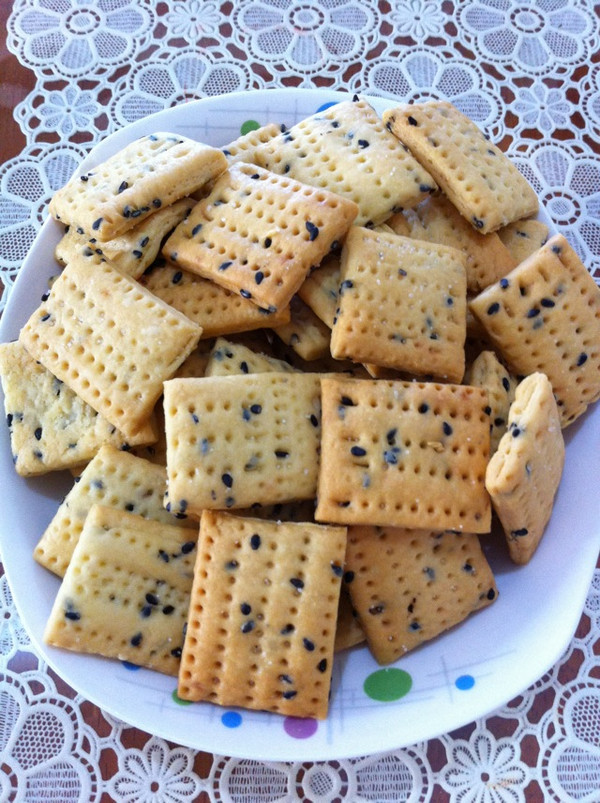 芝麻苏打饼干