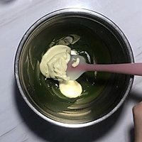 甜蜜绵软｜日式经典抹茶斑马戚风蛋糕的做法图解13