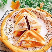 #精品菜谱挑战赛#奶香紫薯发面饼的做法图解22