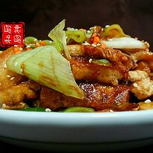 葱爆豆腐#欢聚宴客拿手菜#