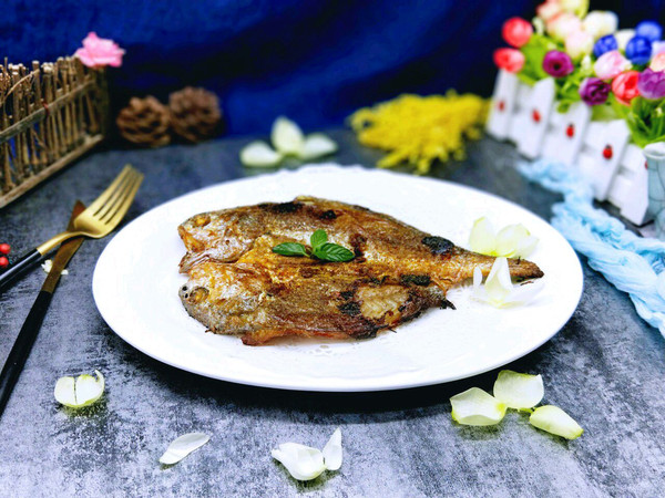 孜然烤黄花鱼
