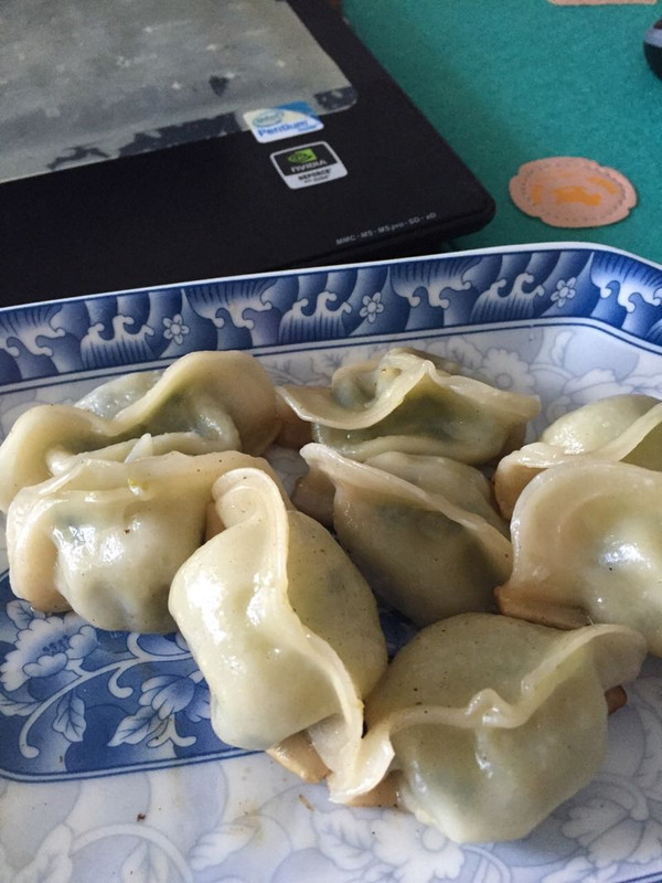 黄瓜鸡蛋水饺
