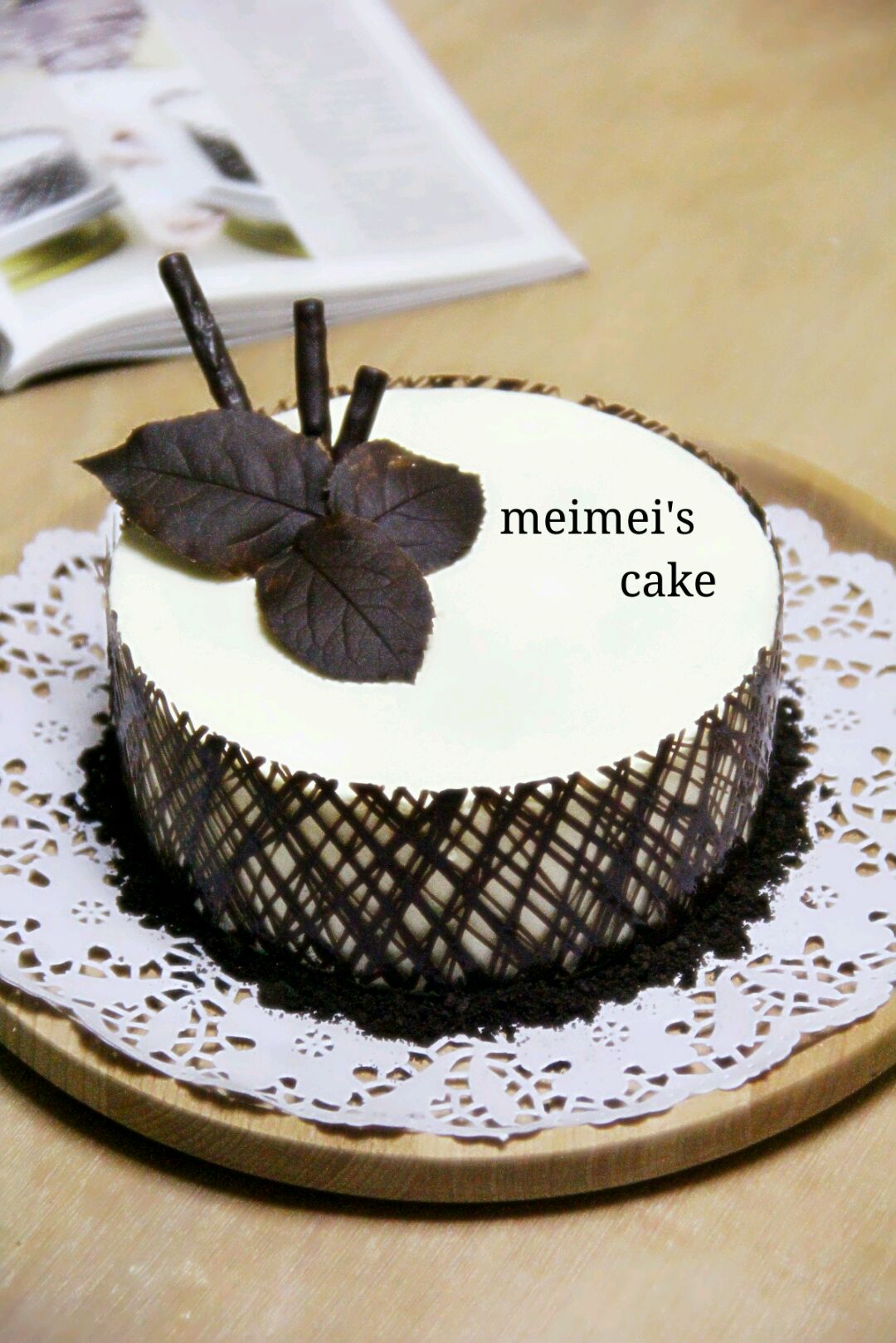 【黑白巧克力慕斯蛋糕图片】奇迹-75_下厨房