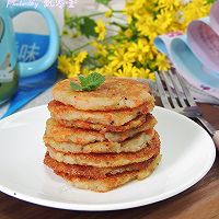 土豆鳕鱼饼 #松下多面美味#的做法图解17