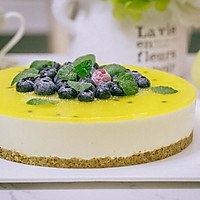 #安佳万圣烘焙奇妙夜# 木糖醇百香果慕斯——欧巴的生日蛋糕的做法图解17