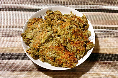 槐花鸡蛋饼