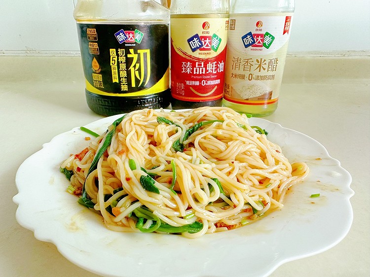 蔬菜拌面的做法