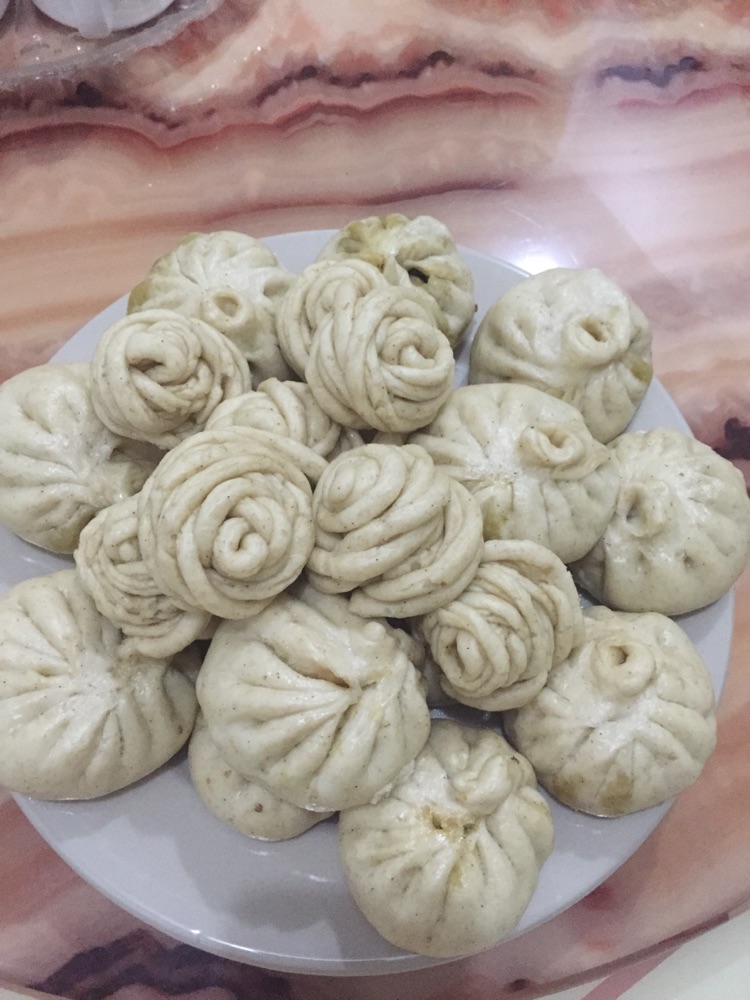 红烧肉真姬菇包