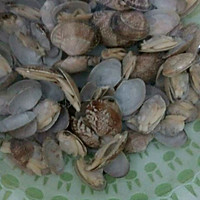 爆炒花甲的做法图解1