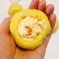 #精致一人食#柿子冰乳酪司康的做法图解4