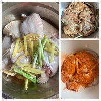 照烧鸡翅包饭、奥尔良鸡翅包饭的做法图解2