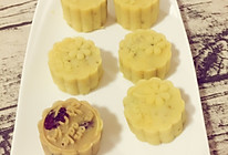低糖绿豆糕（香芋豆沙馅、蔓越莓馅、豆沙馅、绿茶味）的做法