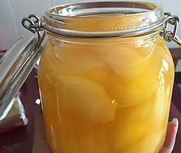 水蜜桃罐头～夏天冰饮的做法