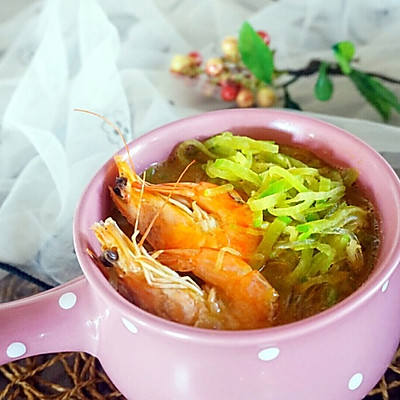 大虾萝卜汤
