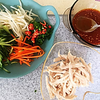 鸡丝拌面的做法图解4