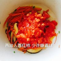 茄汁炒面的做法图解5
