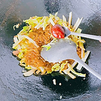 #暖冬酱在手，嗨吃部队锅#白菜肉末粉丝的做法图解6
