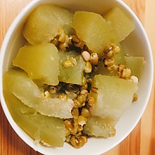 解渴减脂冬瓜薏仁绿豆汤