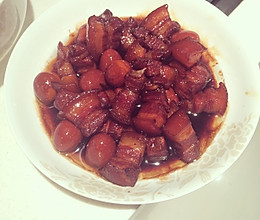 鹌鹑蛋红烧肉的做法