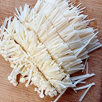 #龙年好运来 乐享豪吉味#鲜汤金针菇的做法图解1