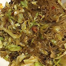 包菜炒粉