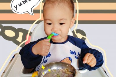 宝宝辅食:奶香蛤蜊蝴蝶面