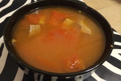 简单又营养美味的西红柿牛肉浓汤