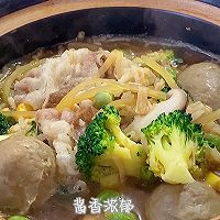 #葱伴侣豆瓣酱能蘸善炒#六月香汤饭的做法图解7