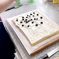 #全电厨王料理挑战赛热力开战！#蓝莓蛋糕卷的做法图解14
