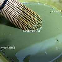 嫩滑抹茶豆腐布丁的做法图解2