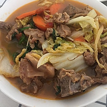 胡萝卜白菜炖羊肉