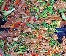 小炒牛肉的做法