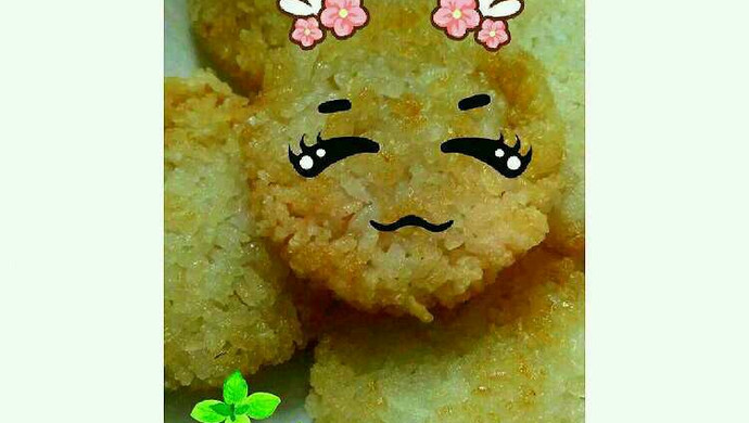 米饭酥脆饼