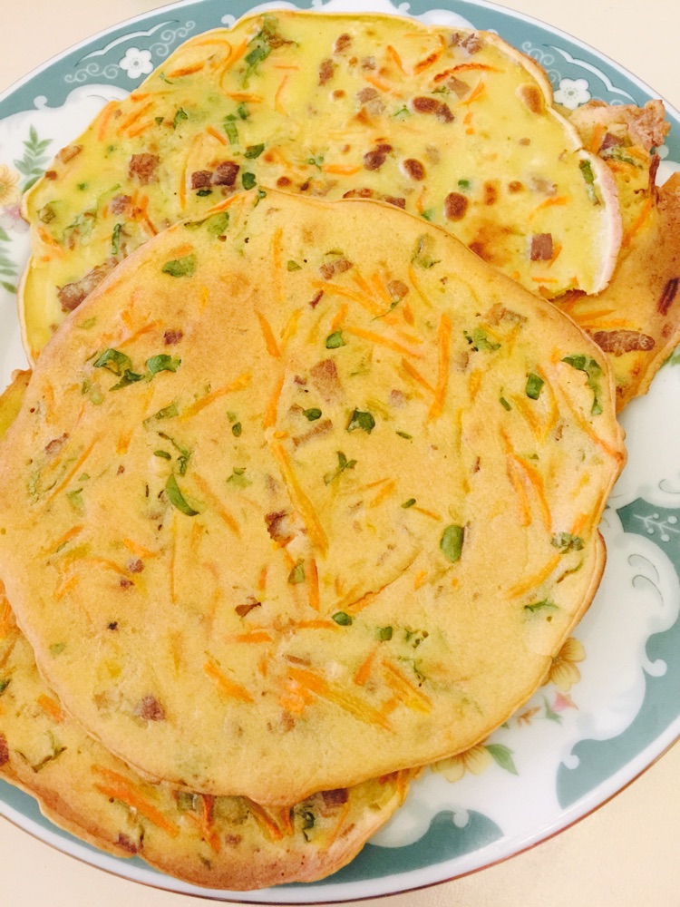蔬菜饼的做法图解4
