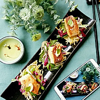 香煎龙俐鱼土豆饼蔬菜沙拉的做法图解12