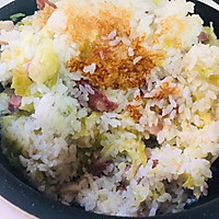 卷心菜咸肉菜饭的做法图解4