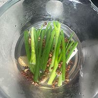 #春日露营#一口爆汁的鲜虾猪肉大葱饺子！的做法图解2