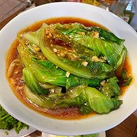 蚝油生菜的做法图解7
