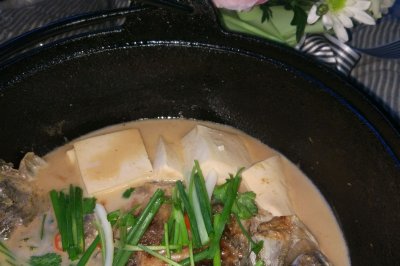 鲫鱼豆腐汤+