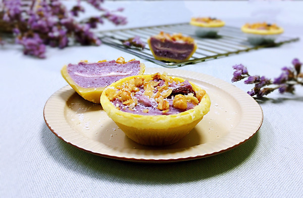 紫薯芋泥芝士挞